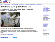 Tablet Screenshot of haititravelblog.com